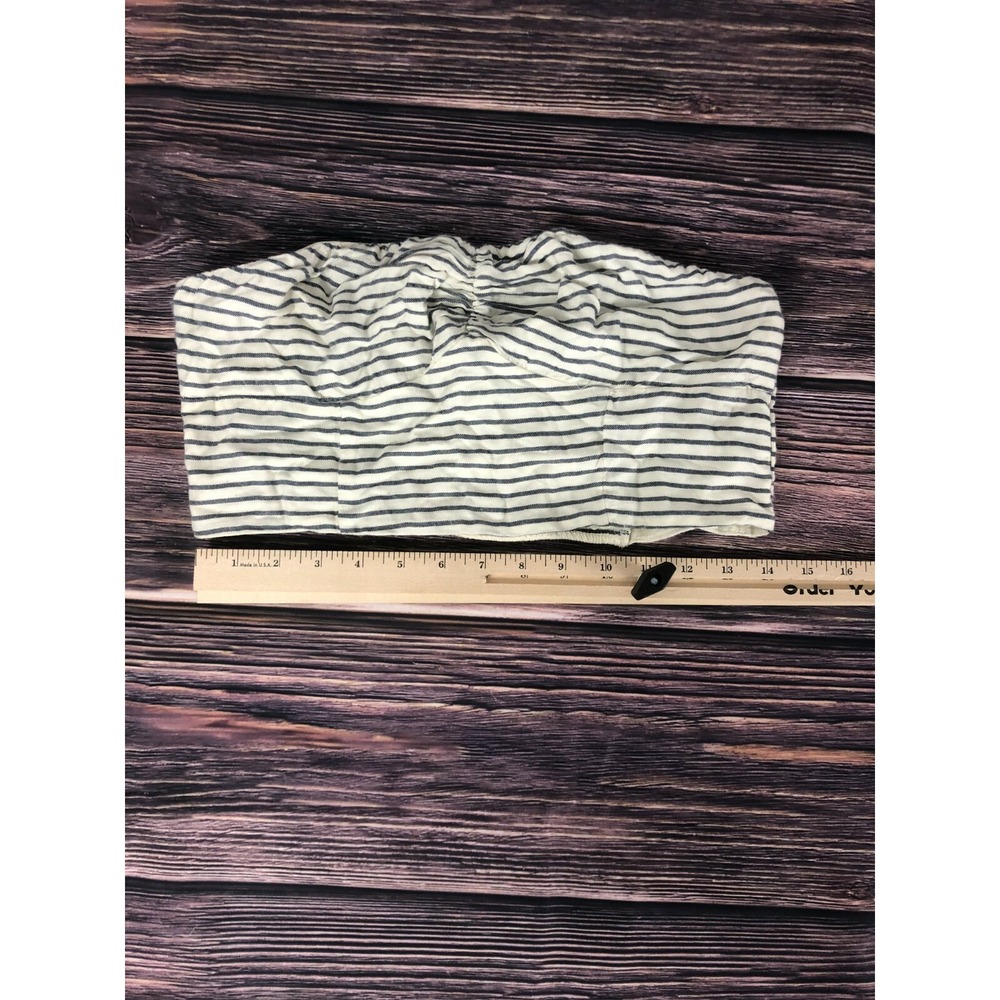 American Eagle Outfitters Womens Size Medium Striped Bandeau Bra Tube Top